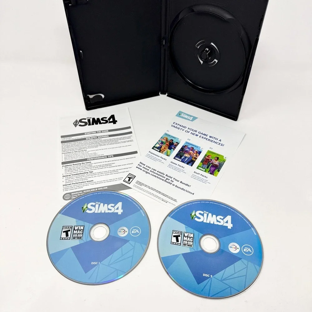 The Sims 4 PC Mac DVD-ROM 2014 Electronic Arts Maxis Life Simulation Base Game